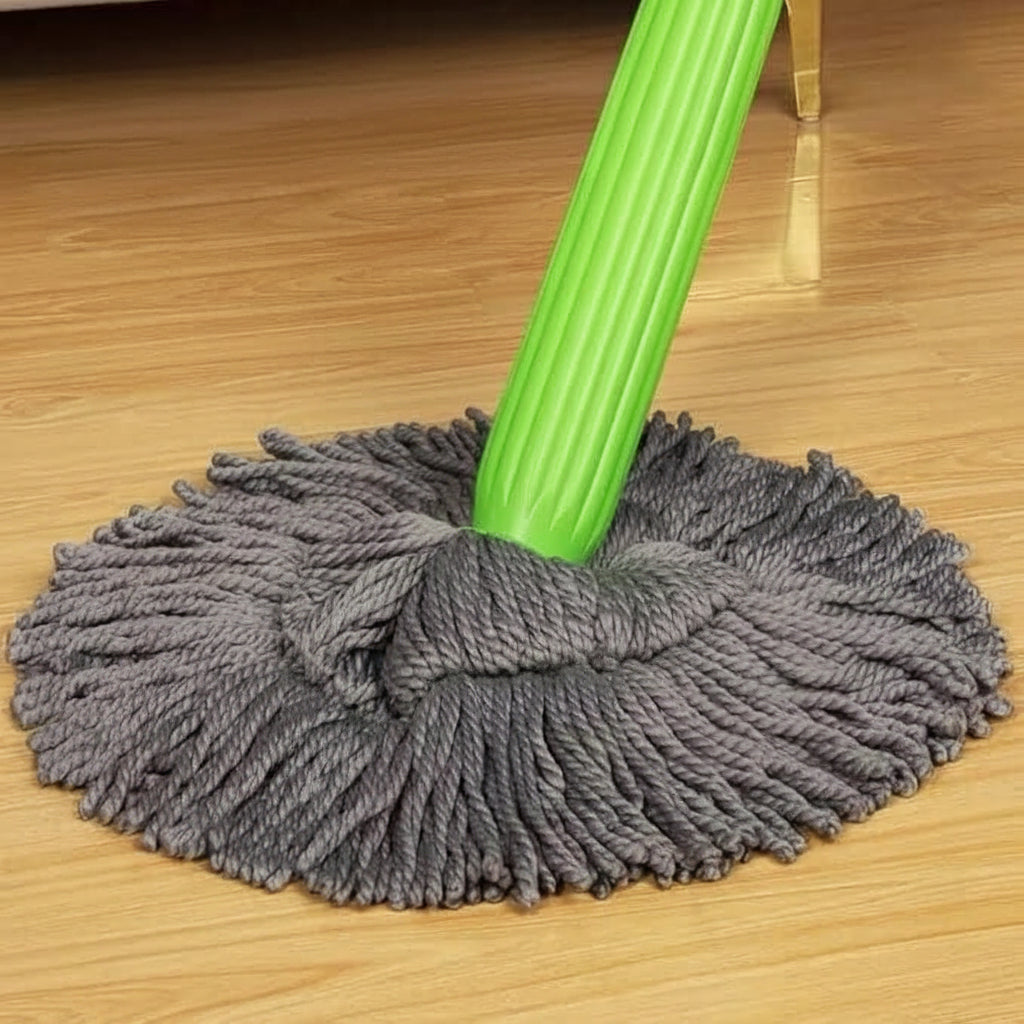 Self-Twisting Water Rotating Mop | 360° Spin Microfiber Mop for Easy Floor Cleaning