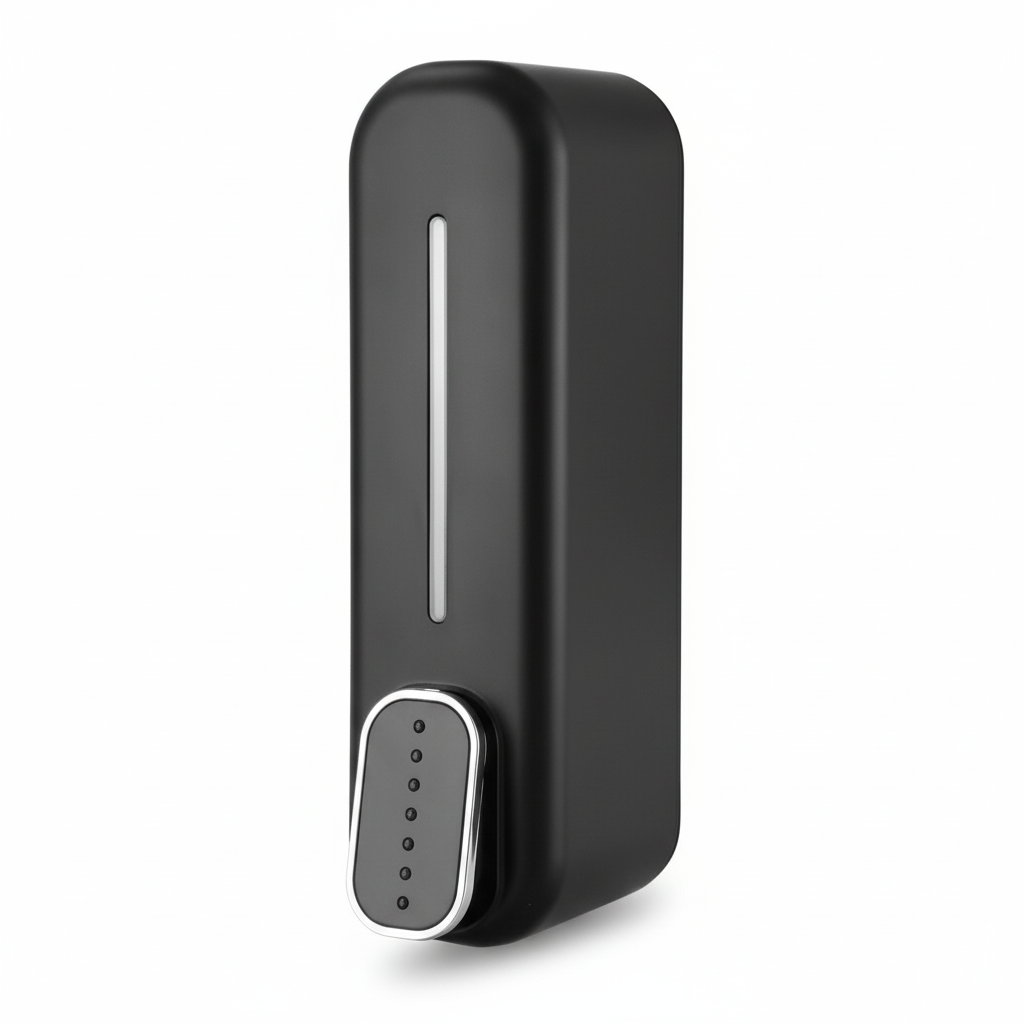 Fossa Wall-Mount Soap Dispenser | Elegant 350ml Manual Liquid Dispenser for Bathroom & Kitchen